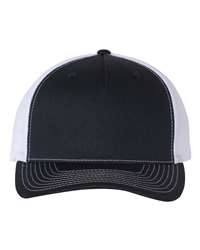 Richardson 112FP Five-Panel Mid Profile Foam Trucker Hat, Mesh Back