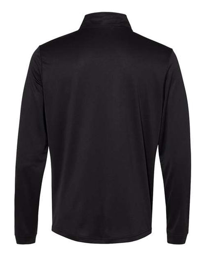 adidas A401 Men's Ultimate365 Lightweight Quarter-Zip Pullover - Black - Back