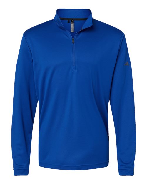 adidas A401 Men's Ultimate365 Lightweight Quarter-Zip Pullover - Collegiate Royal - Front