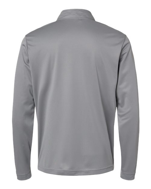 adidas A401 Men's Ultimate365 Lightweight Quarter-Zip Pullover - Grey Three - Back