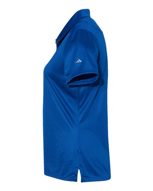 adidas A325 Women's 3-Stripes Shoulder Polo - Collegiate Royal/ Grey Three - DirectSide