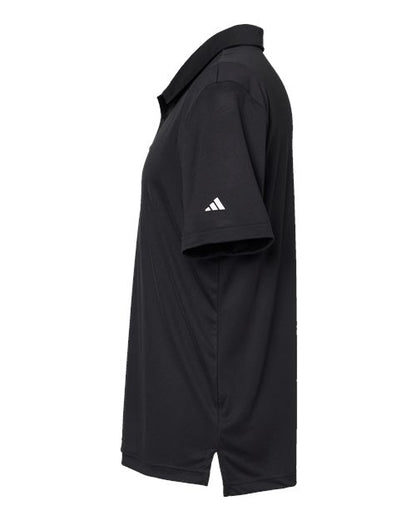adidas A324 Men's 3-Stripes Chest Polo - Black/ White - DirectSide