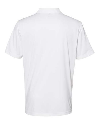adidas A324 Men's 3-Stripes Chest Polo - White/ Black - Back