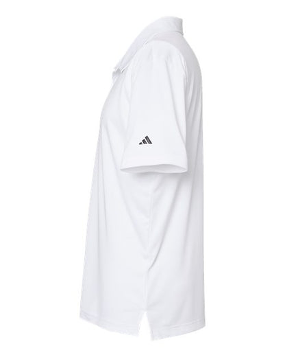 adidas A324 Men's 3-Stripes Chest Polo - White/ Black - DirectSide