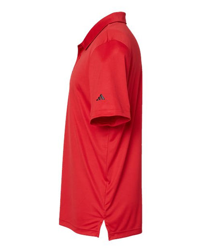 adidas A324 Men's 3-Stripes Chest Polo - Collegiate Red/ Black - DirectSide