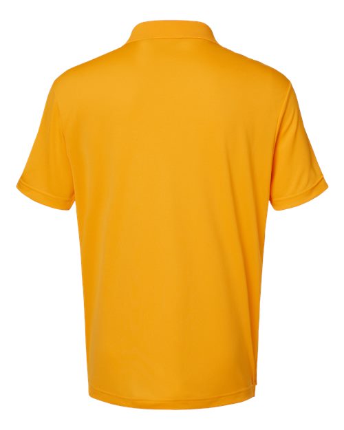 adidas A230 Men's Performance Polo - Collegiate Gold - Back