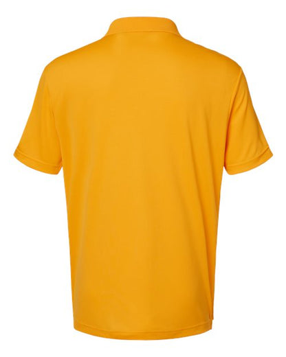 adidas A230 Men's Performance Polo - Collegiate Gold - Back