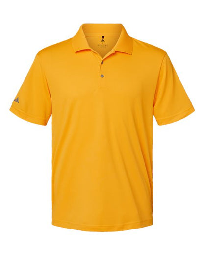adidas A230 Men's Performance Polo - Collegiate Gold - Front