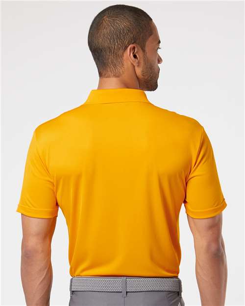 adidas A230 Men's Performance Polo - Collegiate Gold - OnModelBack