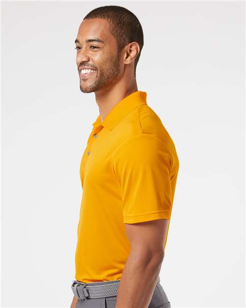 adidas A230 Men's Performance Polo - Collegiate Gold - OnModelSide