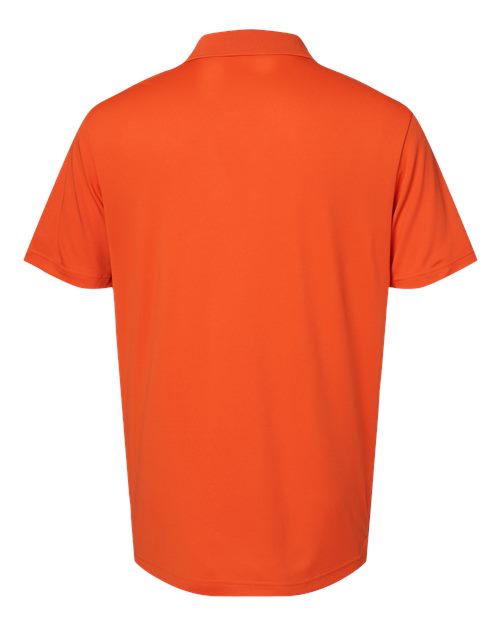 adidas A230 Men's Performance Polo - Orange - Back