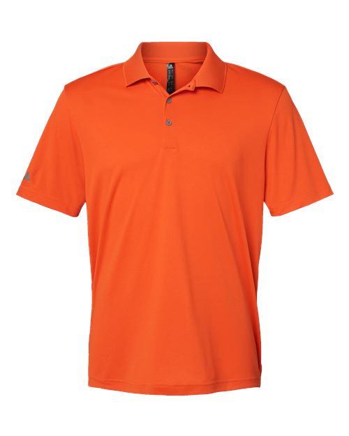 adidas A230 Men's Performance Polo - Orange - Front
