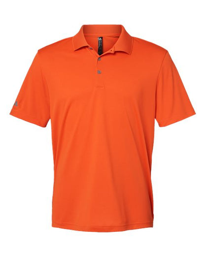 adidas A230 Men's Performance Polo - Orange - Front