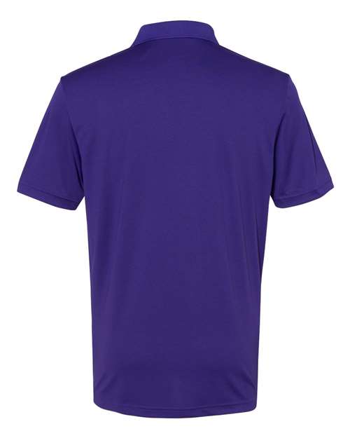 adidas A230 Men's Performance Polo - Collegiate Purple - Back