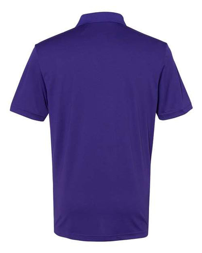 adidas A230 Men's Performance Polo - Collegiate Purple - Back
