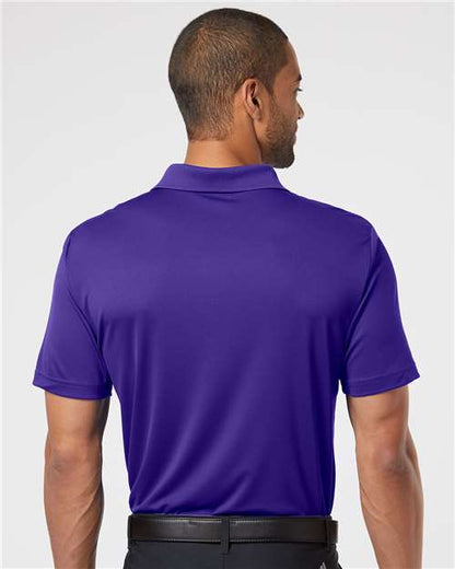 adidas A230 Men's Performance Polo - Collegiate Purple - OnModelBack