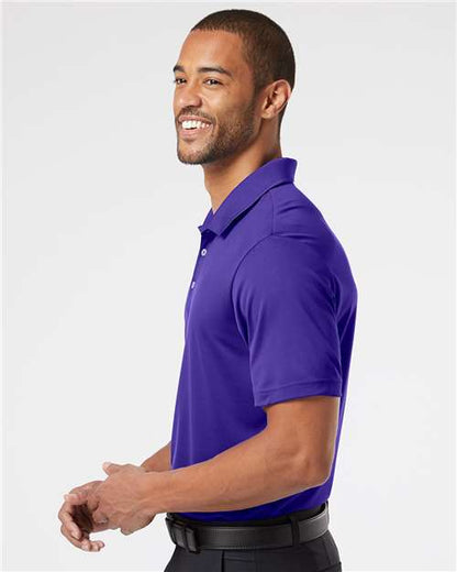 adidas A230 Men's Performance Polo - Collegiate Purple - OnModelSide