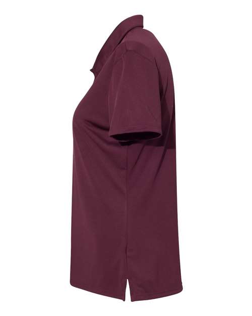 adidas A231 Women's Performance Polo - Maroon - DirectSide