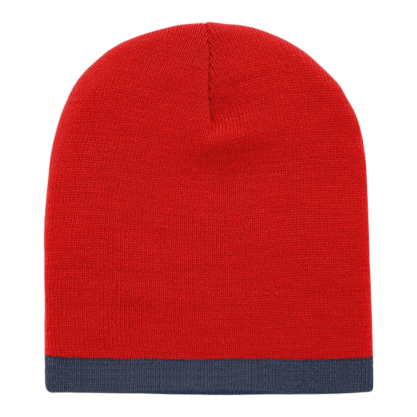 Acrylic/Polyester Striped Short Beanie – Decky 8007