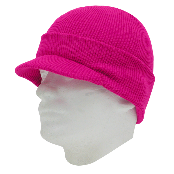 Decky-8009-Acrylic/Polyester HybriCap - Hot Pink