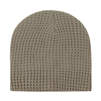 Waffle Beanies – Textured Knit Winter Cap | 8011