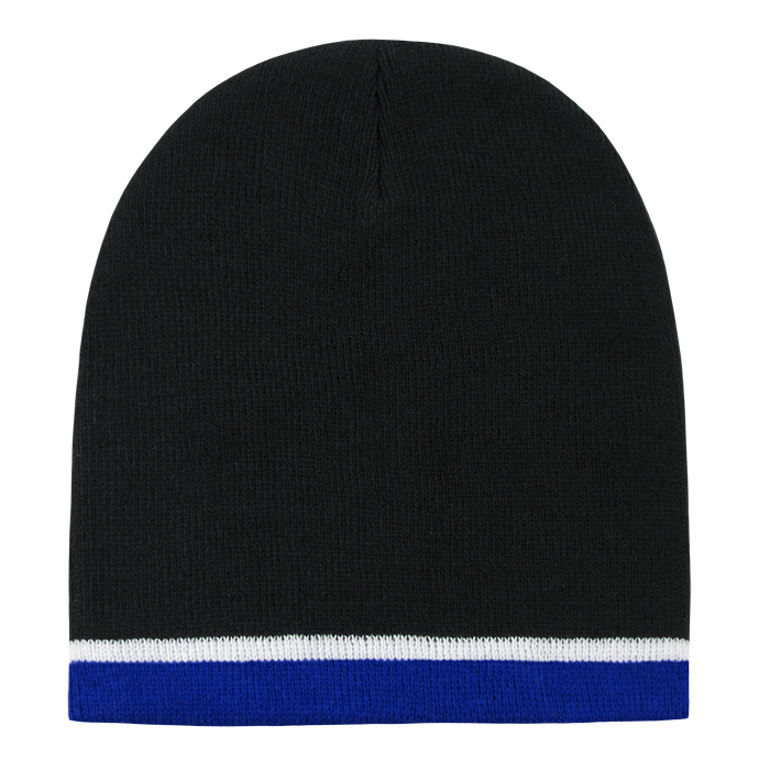 Decky-8015-Double Striped Beanie