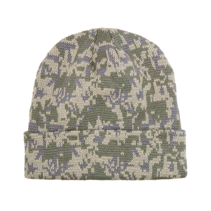 Camo Long Beanie – Adjustable Winter Knit Cap | 8030