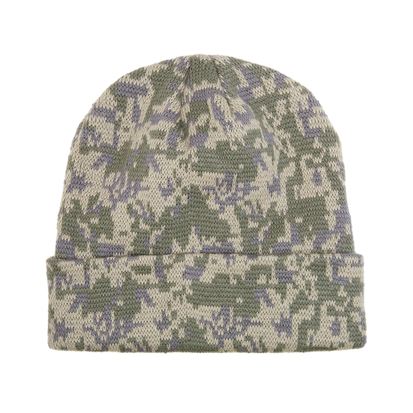 Camo Long Beanie – Adjustable Winter Knit Cap | 8030 - ACU