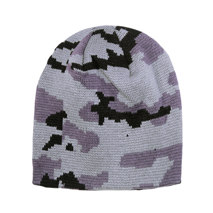 Camo Short Beanie – Camouflage Winter Cap