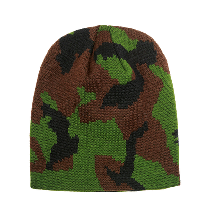 Camo Short Beanie – Camouflage Winter Cap