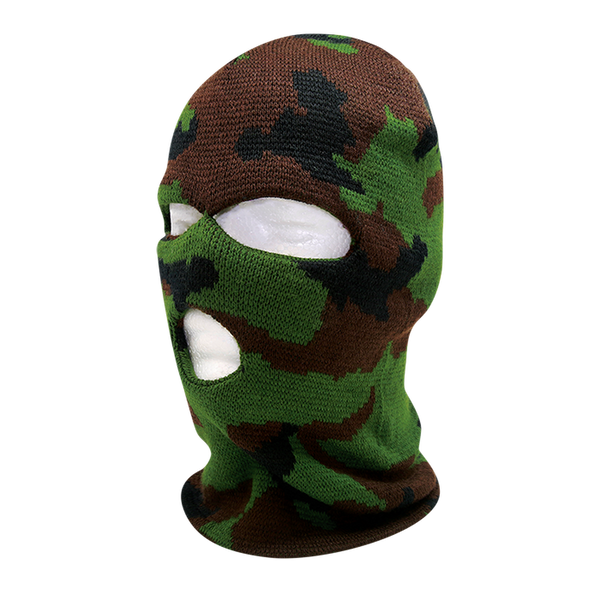 Decky-8032-Camo 3 Holes Mask - WDL