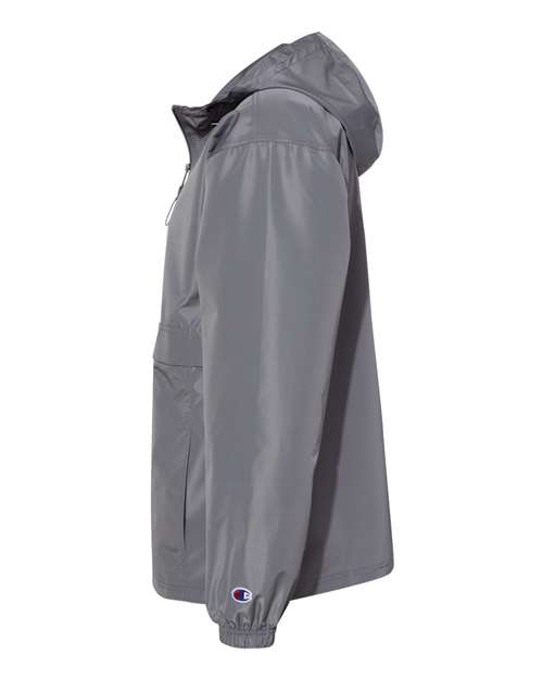 Champion CO200 Unisex Packable Anorak Jacket - Graphite - DirectSide