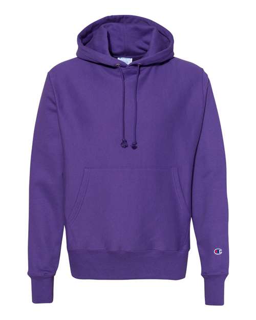 Champion S101 Unisex Reverse Weave® Hooded Sweatshirt - Purple - Front
