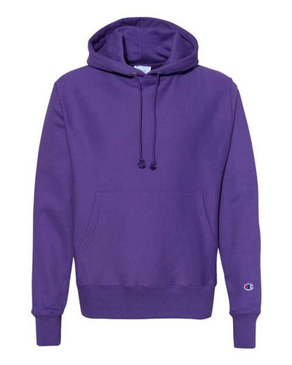 Champion S101 Unisex Reverse Weave® Hooded Sweatshirt - Purple - Front