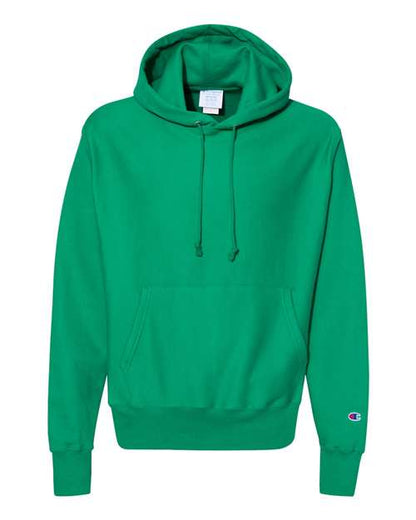 Champion S101 Unisex Reverse Weave® Hooded Sweatshirt - Kelly Green - Front