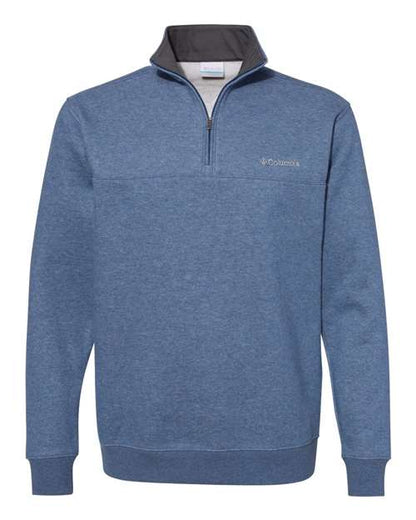 Columbia 141162 Men's Hart Mountain™ Half-Zip Sweatshirt - Carbon Heather - Front