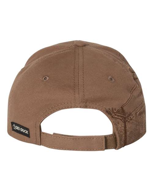 DRI DUCK 3345 Lineman Cap - Field Khaki - Back