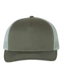 Richardson 112FP Five-Panel Mid Profile Foam Trucker Hat, Mesh Back
