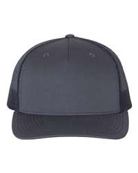 Richardson 112FP Five-Panel Mid Profile Foam Trucker Hat, Mesh Back