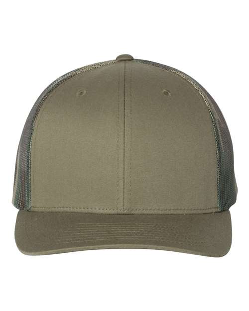 Richardson 112PM Printed Mesh Trucker Cap, Snapback