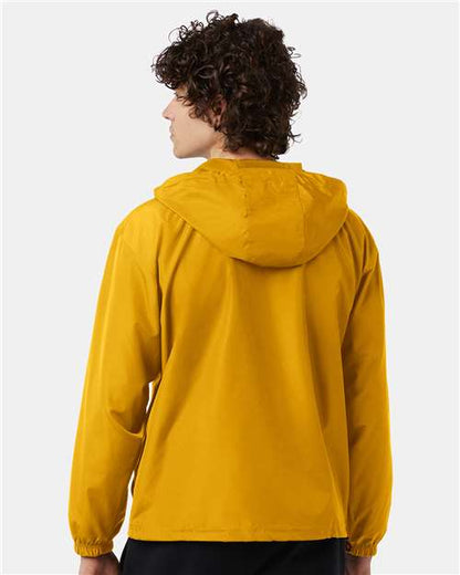 Champion CO200 Unisex Packable Anorak Jacket - Gold - OnModelBack