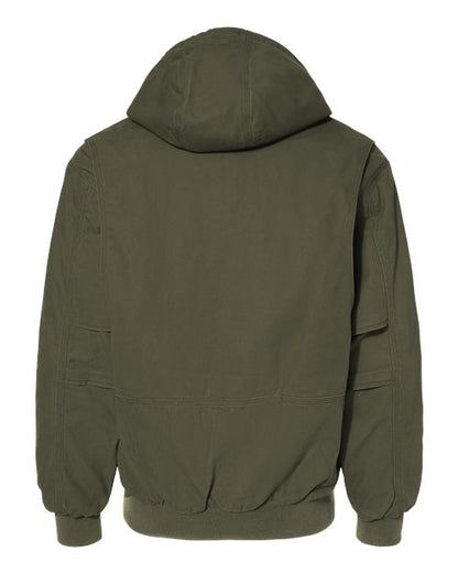 DRI DUCK 5034 Men's Laramie Power Move Jacket - Olive - Back