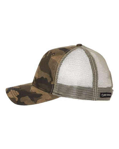 DRI DUCK 3466 Covert Trucker Cap - Camo - DirectSide