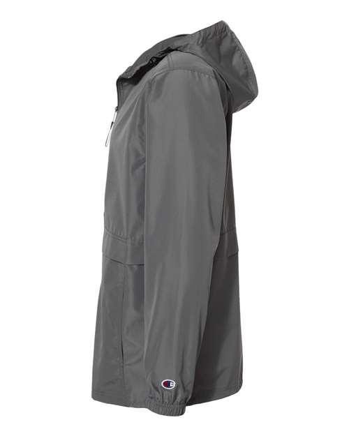 Champion CO125 Unisex Full-Zip Anorak Jacket - Graphite - DirectSide