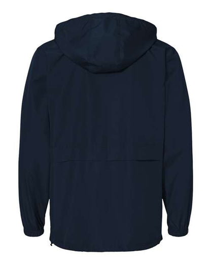 Champion CO125 Unisex Full-Zip Anorak Jacket - Navy - Back
