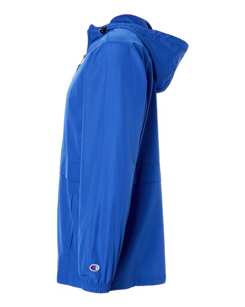 Champion CO125 Unisex Full-Zip Anorak Jacket - Royal Blue - DirectSide