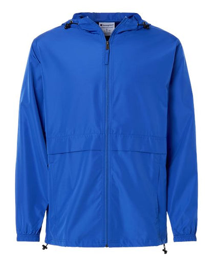 Champion CO125 Unisex Full-Zip Anorak Jacket - Royal Blue - Front