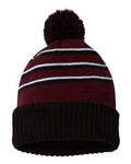 Maroon/ Black/ White
