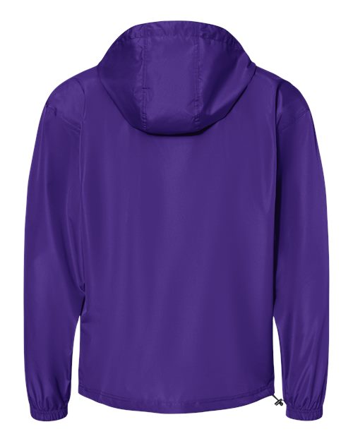 Champion CO200 Unisex Packable Anorak Jacket - Purple - Back