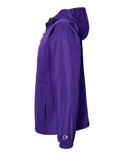 Champion CO200 Unisex Packable Anorak Jacket - Purple - DirectSide